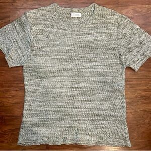 Saturdays New York City Women’s Short Sleeve Green Sweater Blouse, Size S